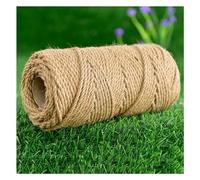 GPDNBIEU, Cuerda de cáñamo de 4/5/6/8/10mm, cuerda de yute fuerte for manualidades, cuerda for rascar gatos, hamaca for escalar, Ideas de arte DIY(10MM 50M)