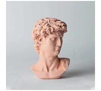 GPDNBIEU, Decoración de mitología Griega Resina, Estante Apollo, Decoraciones for Sala Estar, Dormitorio, Oficina, Escritorio, baño(Pink)