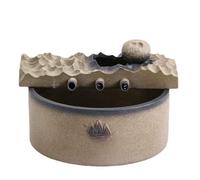 GPDNBIEU Fuentes de Escritorio, Fuentes de Agua cerámica relajación Zen for Interiores, for decoración Mesa, Oficina, hogar y Dormitorio(Basic Model)