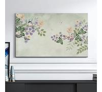 GPDNBIEU, Funda Decorativa antiestática y Lavable a máquina, Tela de poliéster Suave 32-80 Pulgadas for Dormitorio Sala Estar(Flower5,37-39inch)
