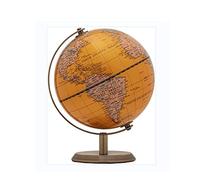 GPDNBIEU, Globo educativo retro con soporte for niños pequeños y adultos, decoración del hogar, marcado de texto claro(20cm B)