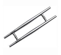 GPDNBIEU, Herrajes for puertas corredizas de ducha baño acero inoxidable sólido alta resistencia 23,6 pulgadas con dos lados