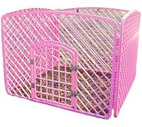 GPDNBIEU, Jaula for Mascotas Valla for antiescape Interior Cerradura de Metal Grande Plegable for Perros y Gatos 39.4 * 30.3 Pulgadas