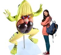 GPDNBIEU, Modelo anatómico de rana, anatomía órgano esqueleto animal desmontable, exhibición aprendizaje y coleccionables