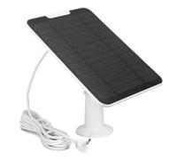GPDNBIEU, Panel de células solares resistente a la intemperie IP65, montaje en pared ajustable 360° con cable carga micro USB 9,8 pies for cámara Arlo Essential Spotlight/XL Spotlight(1pcs)