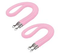 GPDNBIEU, Paquete de 2 cuerdas barreras seguridad for teatro conciertos hotel(Pink,1m/3.3ft/39inch)