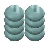 GPDNBIEU, Paquete de 8 Cojines Tatami japoneses, Silla Suaves y Gruesos for Patio, Piso, sofá Oficina, Color: Azul(Sky Blue,55cm(8pcs))