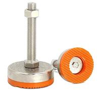 GPDNBIEU, Patas niveladoras, Paquete de 2 Patas for Muebles Alta Resistencia, Soporte fijas Ajustables Hierro Fundido for, sofás, Bancos Trabajo, etc(D30xm10x60)