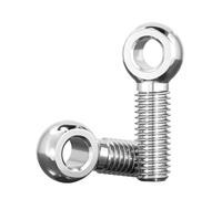 GPDNBIEU, Perno de argolla acero inoxidable 304 Pernos, 35 mm)(40mm*M6 (5Pcs))