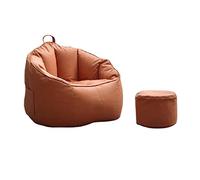 GPDNBIEU, Puf Lazy Sofa Chair, Bolsillos Laterales y Asas, Relleno de EPP, Adecuado for Varios Espacios del hogar(O)