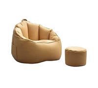 GPDNBIEU, Puf Lazy Sofa Chair, Bolsillos Laterales y Asas, Relleno de EPP, Adecuado for Varios Espacios del hogar(Y)