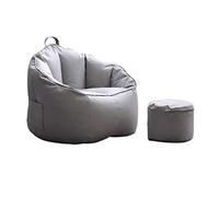 GPDNBIEU, Puf Lazy Sofa Chair, Bolsillos Laterales y Asas, Relleno de EPP, Adecuado for Varios Espacios del hogar(G)