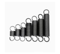 GPDNBIEU, Resorte de expansión 2 piezas, diámetro del alambre,5mm, exterior 20mm, resortes extensión, longitud acero 60mm-300mm(2.5x20x280 mm)