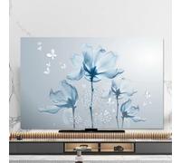 GPDNBIEU, Sala de Estar Impresa Tela poliéster Suave la protección del Monitor 32-80 Pulgadas Decorativa(Flower1,37-39inch)