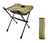 GPDNBIEU, Silla Plegable portátil Ligera for Exteriores con Bolsa, Silla de Aluminio for, Taburete, Asiento for Pesca y Camping(Green)