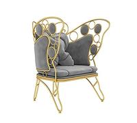 GPDNBIEU, Sofá Individual Gris for Sala de Estar, sillón nórdico Perezoso, for Dormitorio, Hotel, Estudio, cafetería, decoración Oficina