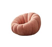 GPDNBIEU, Sofá Perezoso Silla De Calabaza, Asiento Individual Lindo, Giratorio Terciopelo Tecnología Simple, Dormitorio Blanco, Balcón, Pequeño Ocio(Pink)