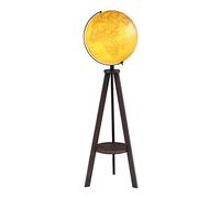 GPDNBIEU, Soporte de estante almacenamiento madera, superficie mapa en relieve elevado, globo, pantalla mesa, marcado texto claro(B1)