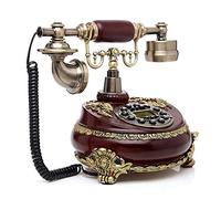 GPDNBIEU, Teléfono Antiguo Creativo, teléfono Retro Vintage Europeo, for el hogar y la Oficina, máquina de Base Fija