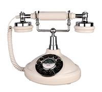 GPDNBIEU, Teléfono Fijo Retro Europeo, teléfono for el hogar y la Oficina, Antiguo Creativo Americano a Moda, Tonos de Llamada(Button)