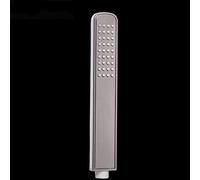 GPDNBIEU, Tipo de mano elegante abs cabezal ducha cromo ahorro agua boquilla blanca revestimiento plata baño cabezales lluvia