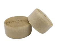 GPDNBIEU, Tiras de Nailon no Autoadhesivas 38 mm(Khaki,38MM x 5 Yards)