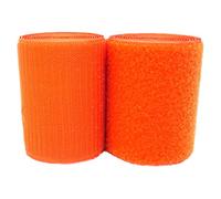GPDNBIEU, Tiras de Nailon no Autoadhesivas for Coser, confección, reparación Telas y dobladillos(Orange,100MM x 2 Yards)