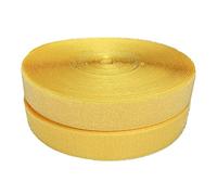 GPDNBIEU, Tiras de sujeción no Adhesivas 25 mm for Tela, Manualidades, decoración del hogar, Ropa y Zapatos(Yellow,25mm x 25Yards)