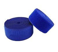 GPDNBIEU, Tiras de Tela Nailon no Autoadhesivas 40 mm for Ropa, Zapatos y Manualidades(Blue,38MM x 5 Yard)