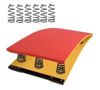 GPDNBIEU Trampolines de Gimnasia, Trampolín Curvo Profesional de Alta Resistencia for Entrenamiento, Salto y Deportes Pista Altura