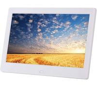 GPECTIFO 7-Inch Widescreen High-Definition LED Electronic Photo Album Home Video Player Advertising Machine High Definition(Bianco)