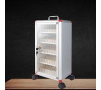 GPECTIFO Gabinete portátil for gestión de teléfonos móviles, Seguro y fácil de Mover(60 Slots)