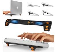 GPG2 ESC Flip PRO - Soporte para teclado de computadora para escritorio, elevador de teclado inclinable ajustable para escritura ergonómica, elevador de teclado minimalista con pies antideslizantes,