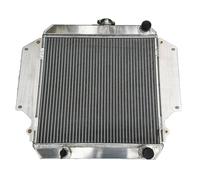 GPI RACING Radiador de aluminio completo de 2 filas para Su-zu-ki Jimny Sierra SJ410 SJ413 Samurai JA51 MT 1985 1986 1987