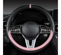 GPKFOLQM Funda Volante Coche, para Audi A3 8P 8L 8V S3 RS3 Q3 S Linie 2014-2023 Protectora Volante Antideslizante Transpirable Funda Volante Accesorios De Estilo De Coche,G-O