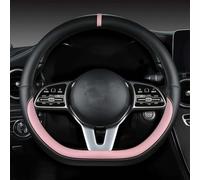 GPKFOLQM Funda Volante Coche, para Audi A3 8P 8L 8V S3 RS3 Q3 S Linie 2014-2023 Protectora Volante Antideslizante Transpirable Funda Volante Accesorios De Estilo De Coche,G-D