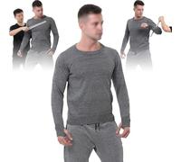 GplHAIN Ropa De Trabajo Protectora De Nivel 5 contra Cortes Y PUñaladas para Seguridad Personal. Camiseta De Cuello Redondo De Punto Hppe Nivel 5, Resistente Al Desgaste Y a Los Cortes Darkgray-XL