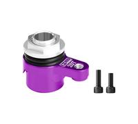 GPM 7075 Aleación de aluminio 20T Servo Saver Set Horn with Built-In Spring for Arrma 1/18 Granite GROM MEGA 380 Brushed 4X4 Monster Truck ARA2102 Upgrade Parts - Purple