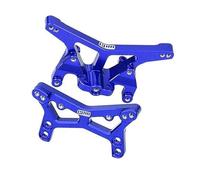 GPM 7075 Alloy Front & Rear Shock Tower Aluminium Upgrade Combo For LOSI 1/24 Micro-B 2WD Buggy RTR-LOS00007 - Blue