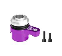 GPM 7075 Juego de servo ahorrador de aleación de aluminio 21T con resorte integrado para Arrma 1/18 Granito GROM MEGA 380 cepillado 4X4 Monster Truck ARA2102 piezas de actualización - morado