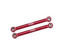 GPM Aluminio 7075-T6 aleación frontal Steering Toe Izquierda para Arrma 1/16 Mini Kraton 3S Speed Truck-ARA2508 Upgrades - Rojo