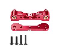 GPM Aluminio 7075-T6 Alloy Front Lower Suspension Mount for Arrma 1/8 Kraton 6S V5 V6 Outcast Talion Notorious Typhon 1/7 Infraction 6S V2 Limitless 8S V2 Mojave Fireteam Felony Big Rock - Rojo