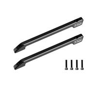 GPM Aluminio 7075-T6 Alloy Roof Skid Rail for Vanquish 1:10 H10 Optic Kit/Yokohama RTR/Sparco RTR Rock Crawler Upgrades - Negro