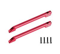 GPM Aluminio 7075-T6 Alloy Roof Skid Rail for Vanquish 1:10 H10 Optic Kit/Yokohama RTR/Sparco RTR Rock Crawler Upgrades - Rojo