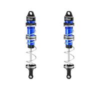 GPM Aluminium 6061-T6 Alloy Front Double Section Spring Shock 125mm For LOSI 1/6 8IGHT-X Super Lasernut 4WD Brushless Buggy RTR-LOS04019 Upgrades - Blue