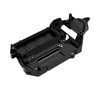 GPM Aluminium 7075 Alloy Chassis Compatible with #10728 and #10728X For Traxxas 1/16 Mini Maxx 4WD RTR Brushless Monster Truck 107154-1 Upgrades - Black