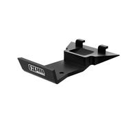 GPM Aluminium 7075 Alloy Front Skid Plate Bumper For LOSI 1:24 Micro-B 2WD Buggy RTR-LOS00007 / 1:28 Micro-T 2S 2WD RTR Stadium Truck-LOS-1392 Upgrades - Black