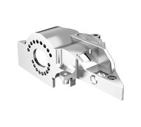 GPM Aluminium 7075 Alloy Integrated Motor Base (Original) For Traxxas 1/16 Mini Maxx 4WD RTR Brushless Monster Truck 107154-1 Upgrades - Silver