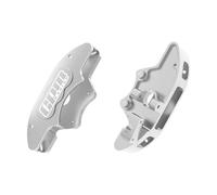 GPM Aluminium 7075-T6 Alloy Front Brake Calipers (Left & Right) For Traxxas 1/6 Funco Pro Scale 2WD Sand Car 8S-109076-4 Upgrades - Silver