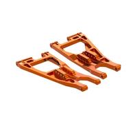GPM Aluminium 7075-T6 Alloy Front Lower Suspension Arms For Traxxas 1/6 Funco Pro Scale 2WD Sand Car 8S-109076-4 Upgrades - Orange